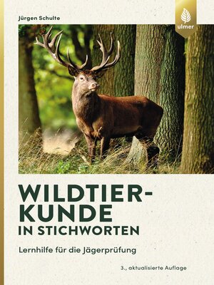 cover image of Wildtierkunde in Stichworten